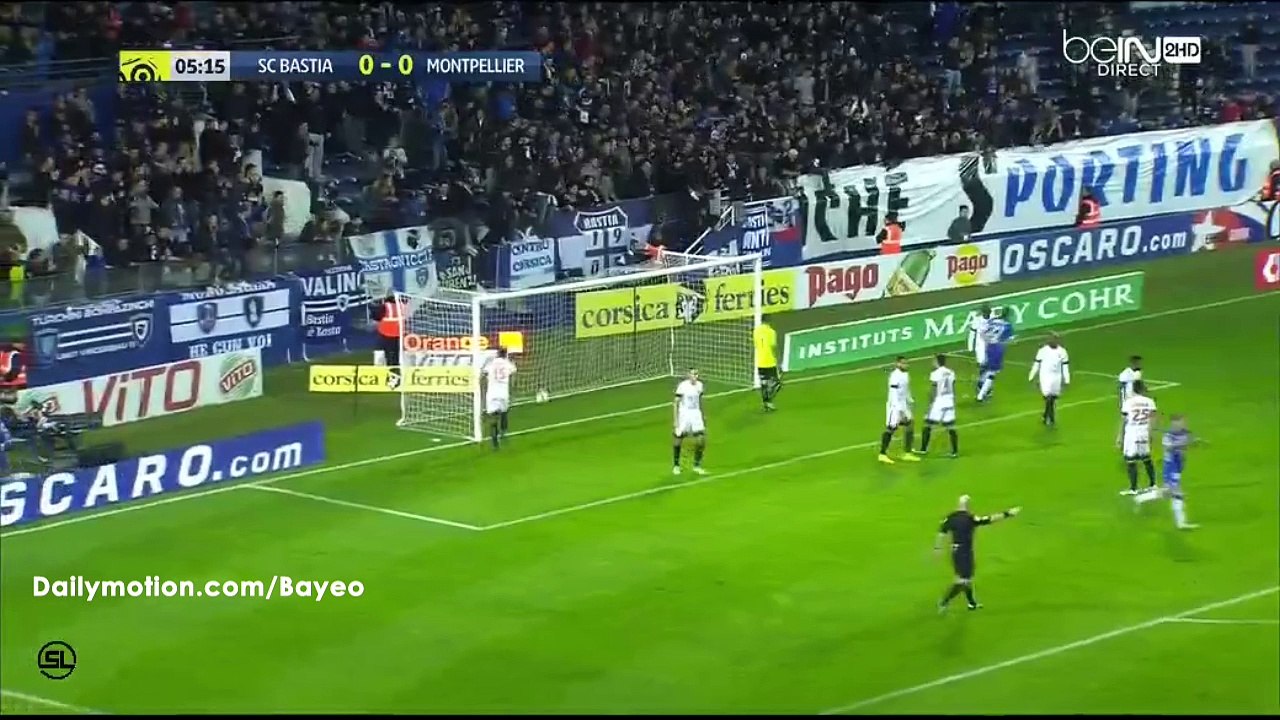 Skhiri E. (Own goal) HD - Bastia 1-0 Montpellier - 19.11.2016 HD