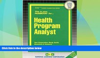 Buy NOW  Health Program Analyst(Passbooks) (Career Examination Series)  READ PDF Best Seller in USA
