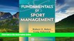FREE DOWNLOAD  Fundamentals of Sport Management (Human Kinetics  Fundamentals of Sport and
