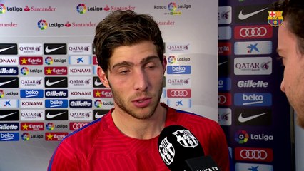 Gerard Piqué: “A vegades la pilota no vol entrar”