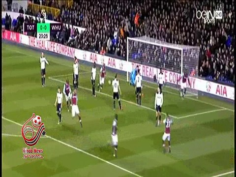 اهداف مباراة ( توتنهام هوتسبير 3-2 وست هام يونايتد ) الدوري الانجليزي