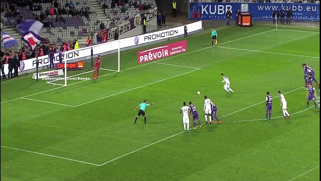 Yann Jouffre Goal Penalty Kick HD - Toulouse 0-1 Metz - 19.11.2016 HD