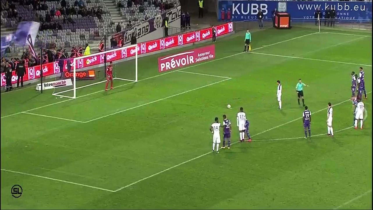 Yann Jouffre Goal Penalty Kick HD - Toulouse 0-1 Metz - 19.11.2016 HD