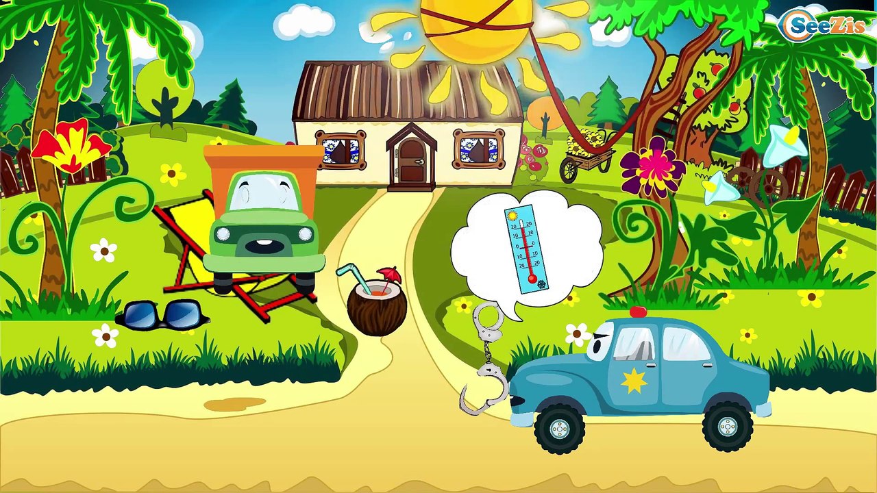 The Yellow Excavator | Diggers for children | Trucks Construction Cartoons | Videos for kids