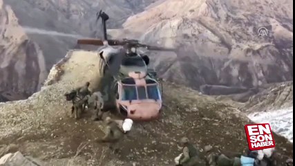 Terör operasyonları çetin kış şartlarında sürüyor