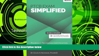 Deals in Books  PTCB Exam Simplified, 2nd Edition: Pharmacy Technician Certification Exam Study
