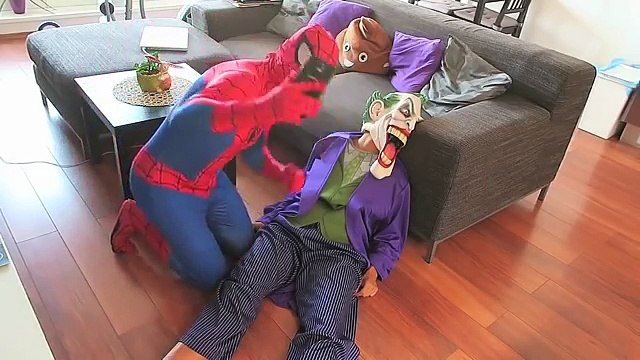 Spiderman & Frozen Elsa Mermaid Kidnapped by Joker PRANK! Funny Superhero Movie