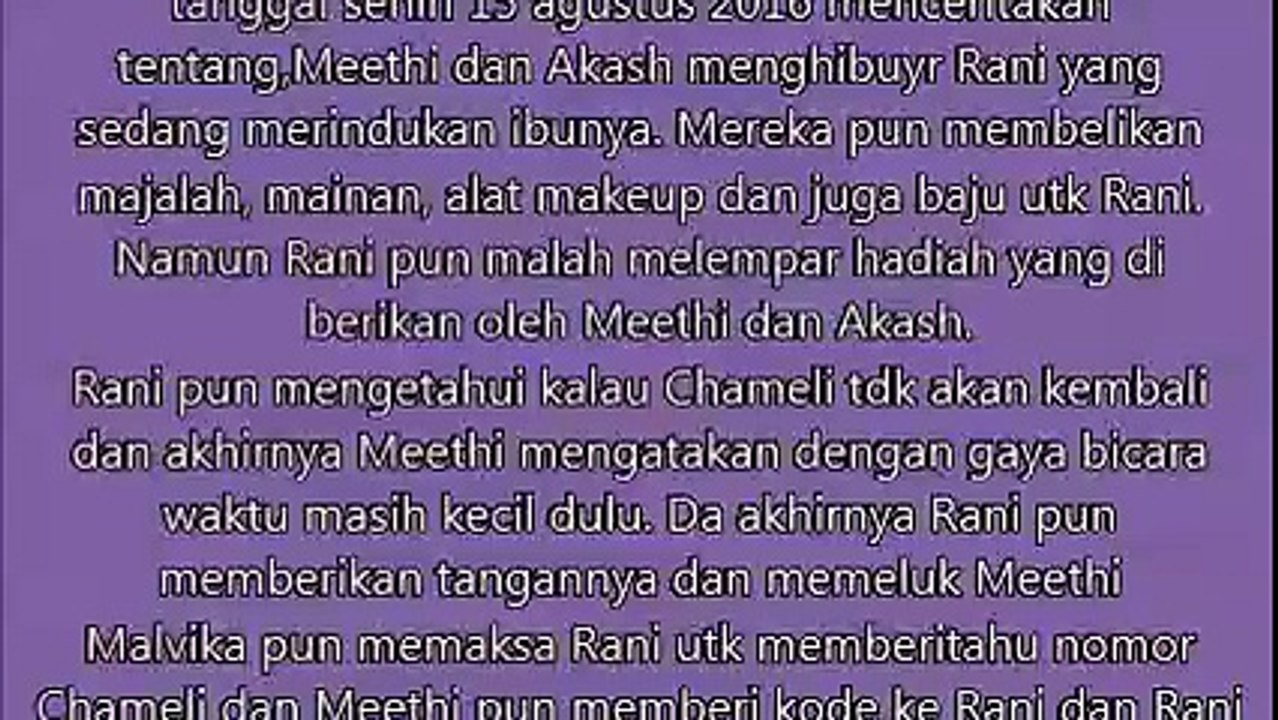 Sinopsis UTTARAN Episode 380 Tayang Senin 15 agustus 2016 ANTV