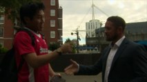 Quand un fan de rugby japonais rencontre son idôle Shane Williams