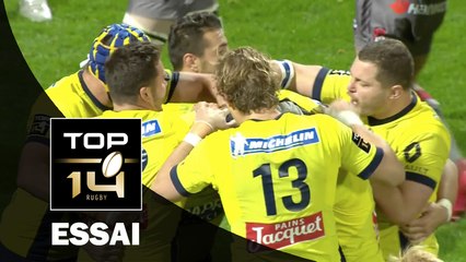 TOP 14 ‐ Essai Arthur ITURRIA (ASM) – Clermont-Lyon – J12 – Saison 2016/2017