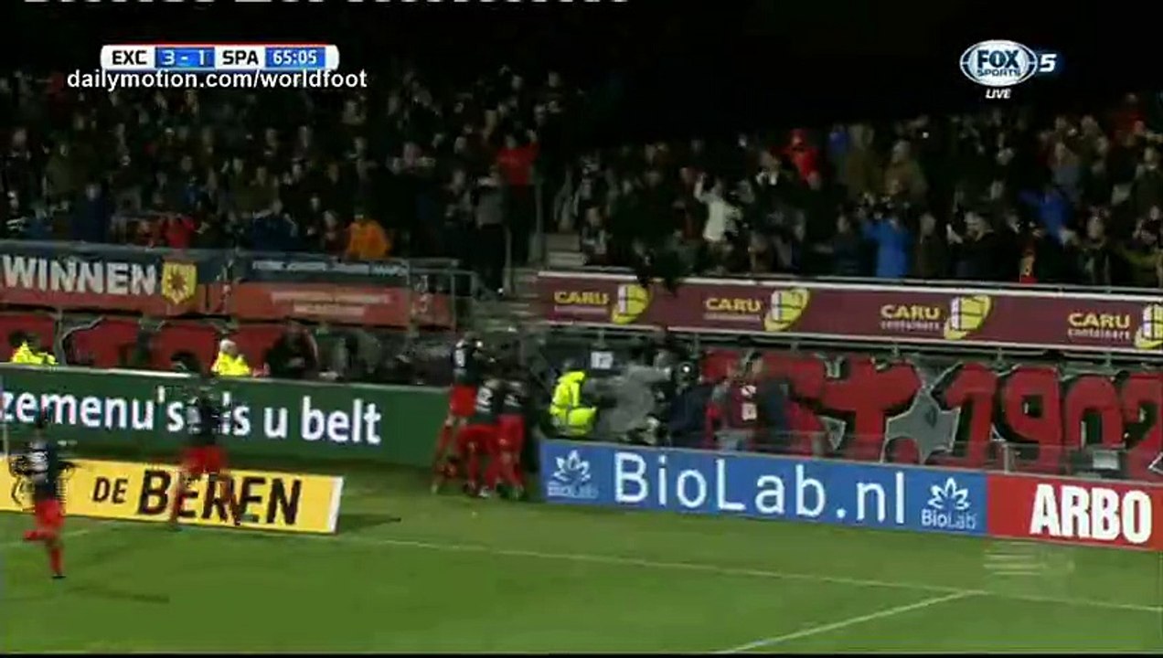 Nigel Hasselbaink penalty Goal HD - Excelsior 3 - 1 Sparta Rotterdam - 19.11.2016