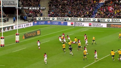 France - Australie : Kuridrani, l'homme qui tombe à pic, essai spectaculaire !