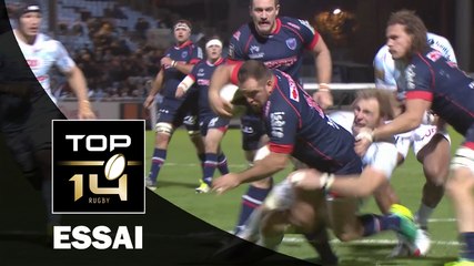TOP 14 ‐ Essai Laurent BOUCHET (FCG) – Racing 92-Grenoble – J12 – Saison 2016/2017