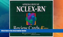 Deals in Books  Springhouse NCLEX-RNÂ® Review Cards  Premium Ebooks Best Seller in USA