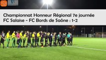 Résumé FC Salaise - FC Bords de Saône : 1-2