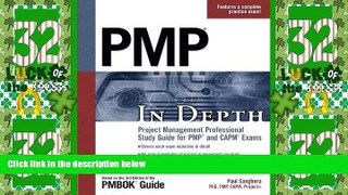 Buy NOW  PMP in Depth: Project Management Professional Study Guide for PMP and CAPM Exams by