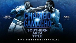 WADI CAMACHO VS ISAAC CHAMBERLAIN U.K. Fight of the year 2016 WITH POST-FIGHT INTERVIEW