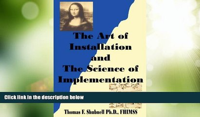 Buy NOW  The Art of Installation and the Science of Implementation  Premium Ebooks Best Seller in