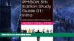 Big Deals  PMBOK 5th Edition Study Guide 01: Intro (New PMP Exam Cram)  BOOOK ONLINE