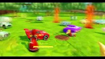 Машинки гонки для детей и Молния Маквин Тачки в мире Дисней Lightning McQueen Disney Pixar Cars