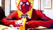 Spiderman vs Batman Pie Face In Real Life With Hulk! Superhero Fun Playtime Movie & Kids Toys