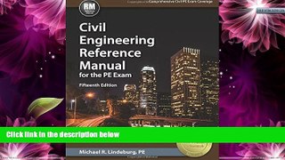 Deals in Books  Civil Engineering Reference Manual for the PE Exam, 15th Ed  BOOK ONLINE