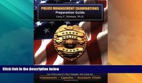 Big Sales  Police Management Examinations: Preparation Guide  Premium Ebooks Best Seller in USA
