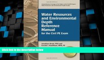 Deals in Books  Water Resources and Environmental Depth Reference Manual for the Civil PE Exam