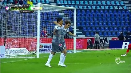 Germán Cano marca el 2-0 sobre Cruz Azul