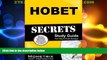 Big Sales  HOBET Secrets Study Guide: HOBET Exam Review for the Health Occupations Basic Entrance