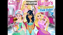 Disney Princess and Barbie Compilation Barbie Princess Hair Salon & Royal Makeup Studio