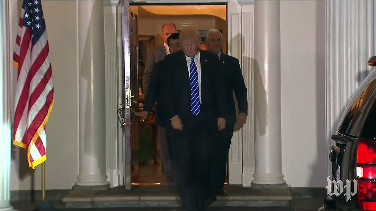 President-elect Trump: 'We're seeing tremendous talent'