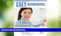 Buy NOW  CSET Mathematics Test w/ CD (CSET Teacher Certification Test Prep)  Premium Ebooks Best