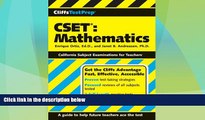 Deals in Books  CliffsTestPrep CSET: Mathematics  Premium Ebooks Best Seller in USA