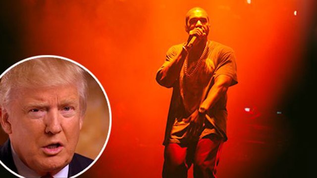Kanye West Performing At Donald Trump's Inauguration
