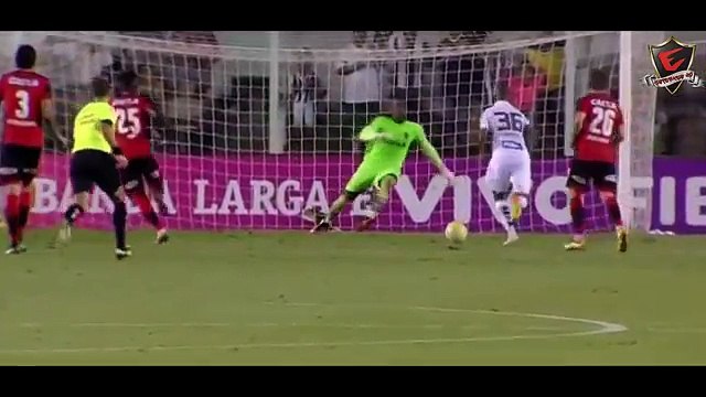 Santos 3 x 2 Vitória GOLS – Brasileirão Série A 17/11/2016