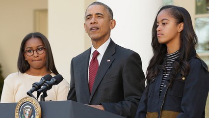 Barack Obama explained Donald Trump's win to his daughters