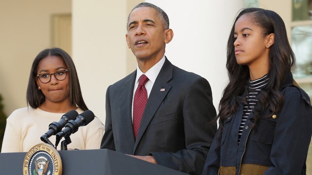 Barack Obama explained Donald Trump's win to his daughters