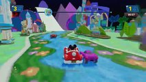 Mickey use Mickey Mouses Car race Fun with Disney Cars Lightning McQueen, Holley, Mater, Bernoulli
