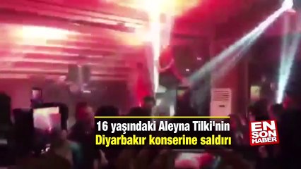 Aleyna Tilki'nin Diyarbakır'daki konserine bombalı saldırı