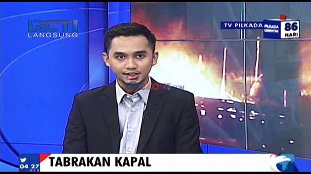 Kapal Nelayan Ditabrak Kapal Pengangkut Tapioka Thailand