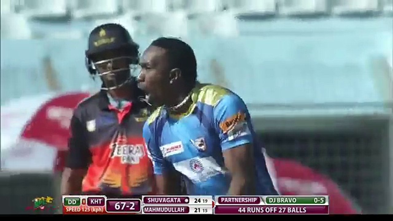 BPL 2016 Match 18 Dhaka Dynamites vs Khulna Titans  HD Highlights __
