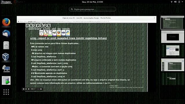 curso de aula 4 comandos grep sort uniq cur awk sed wc