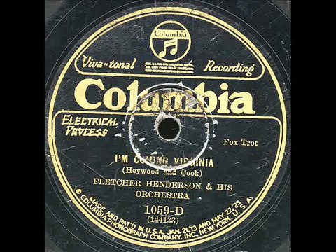 I'm Coming Virginia-Fletcher Henderson Orchestra