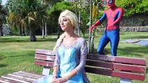Frozen Elsa Eats Broccoli & Nutella vs Spiderman Real Food Torture w Superman, Batman, cockroach