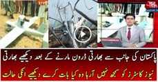 Indian Media is Reporting the Shoot Down of Indian Drone By Pakistan