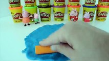 Pig George da Familia Peppa Pig e Massinha de Modelar Play doh Fazendo Ipad!!! Em Portugues