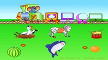 Развивающий мультфильм для малышей-Изучаем Буквы от А до Е для самых маленьких