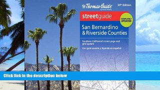Buy Rand McNally Thomas Guide: San Bernardino   Riverside Counties Street Guide  Pre Order