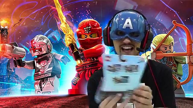 Lets Build & Play LEGO Dimensions #11 Doc Brown & Time Traveling Train go Back 2 the Future FGTEEV